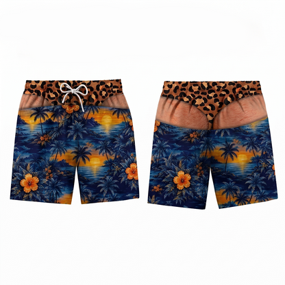Next2Comfort™ FakeSag Prank Illusion Swim Shorts