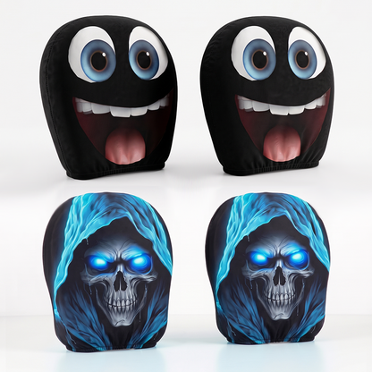 Next2Comfort™ HauntRide Phantom Passenger Car Headrest Cover