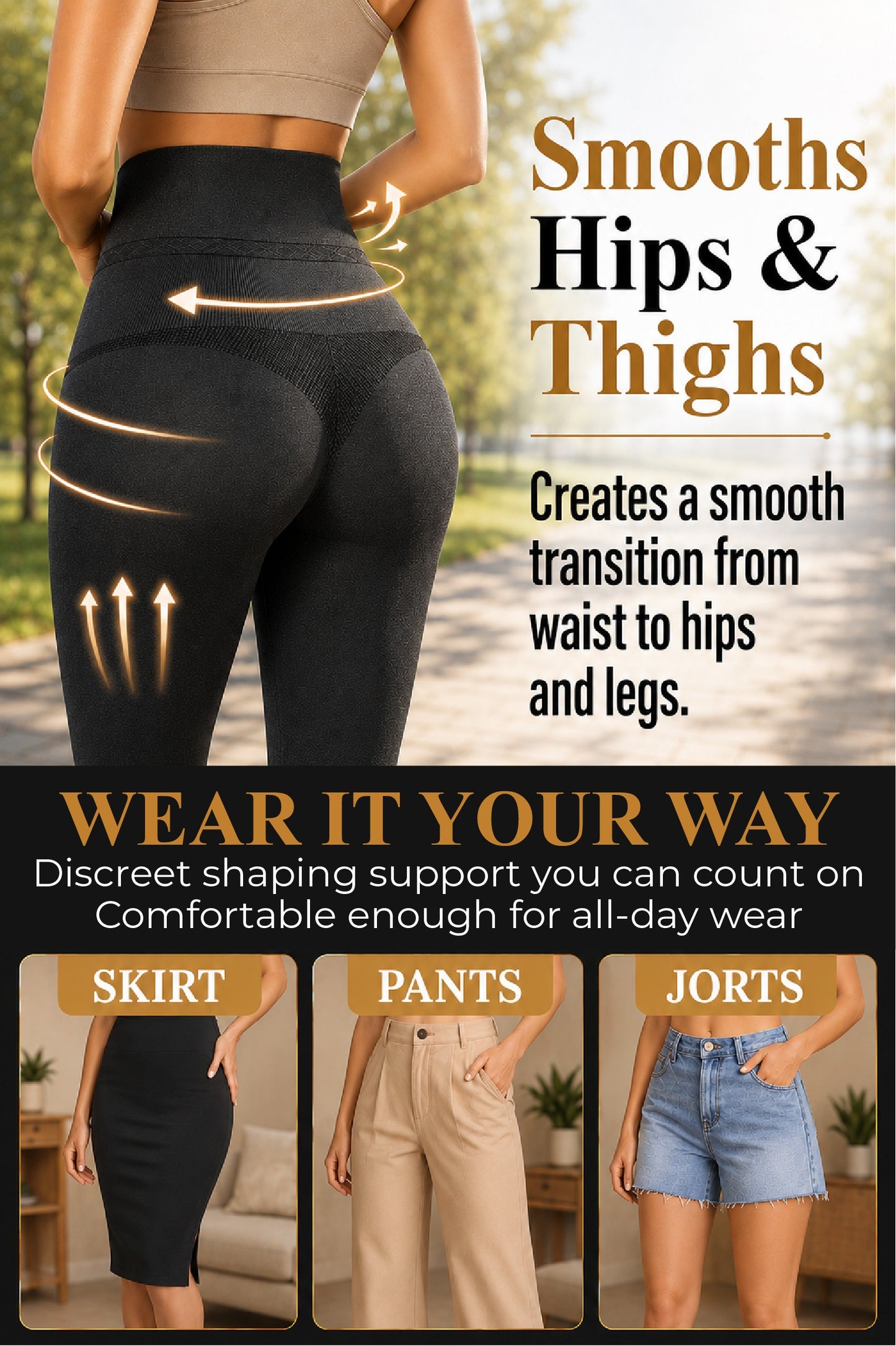 Next2Comfort™ HeatSync Thermal High-Waist Shaping Shorts