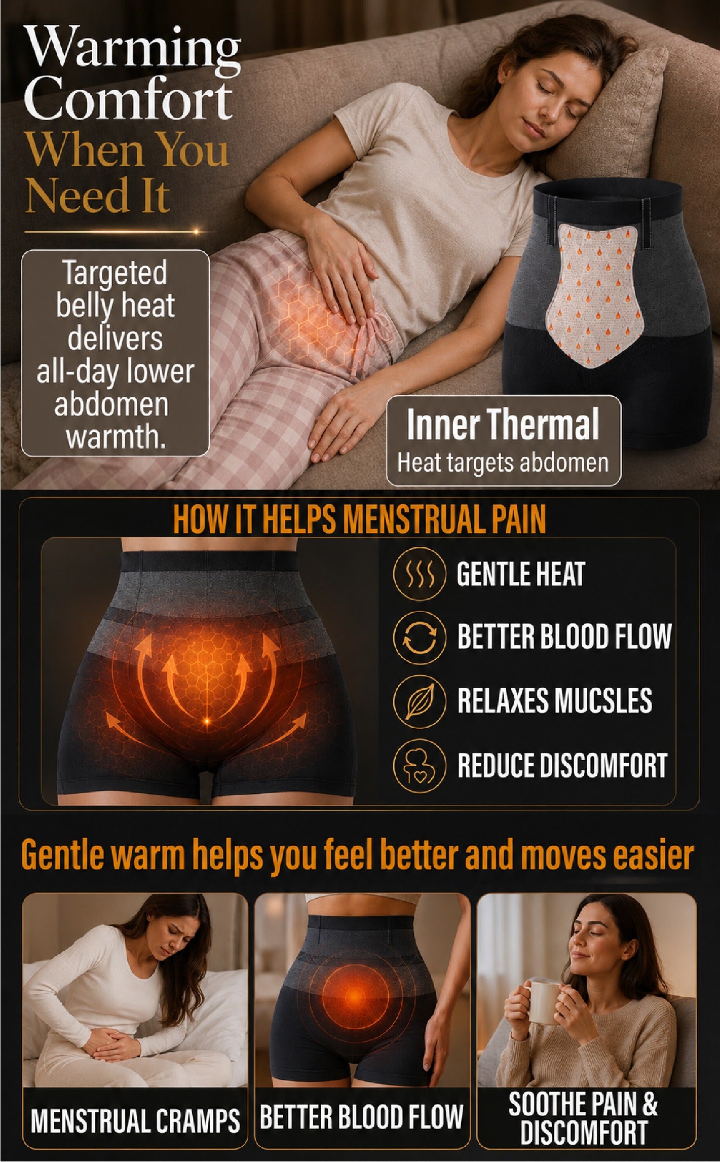 Next2Comfort™ HeatSync Thermal High-Waist Shaping Shorts