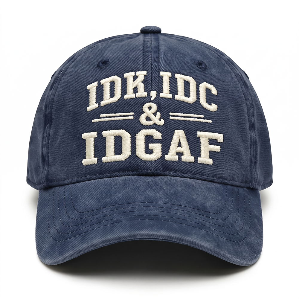 Next2Comfort™ SassStitch Attitude Statement Embroidered Cap