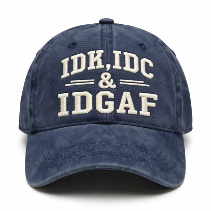 Next2Comfort™ SassStitch Attitude Statement Embroidered Cap