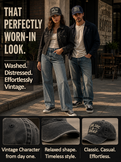 Next2Comfort™ SassStitch Attitude Statement Embroidered Cap