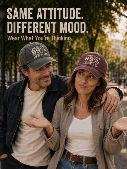 Next2Comfort™ SassStitch Attitude Statement Embroidered Cap