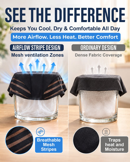 Next2Comfort™ SummerLite No-Cling Stripe Ventilated Panties