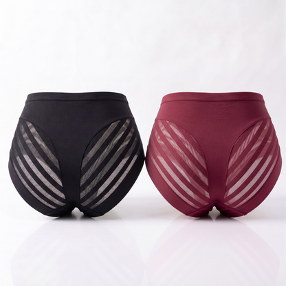 Next2Comfort™ SummerLite No-Cling Stripe Ventilated Panties