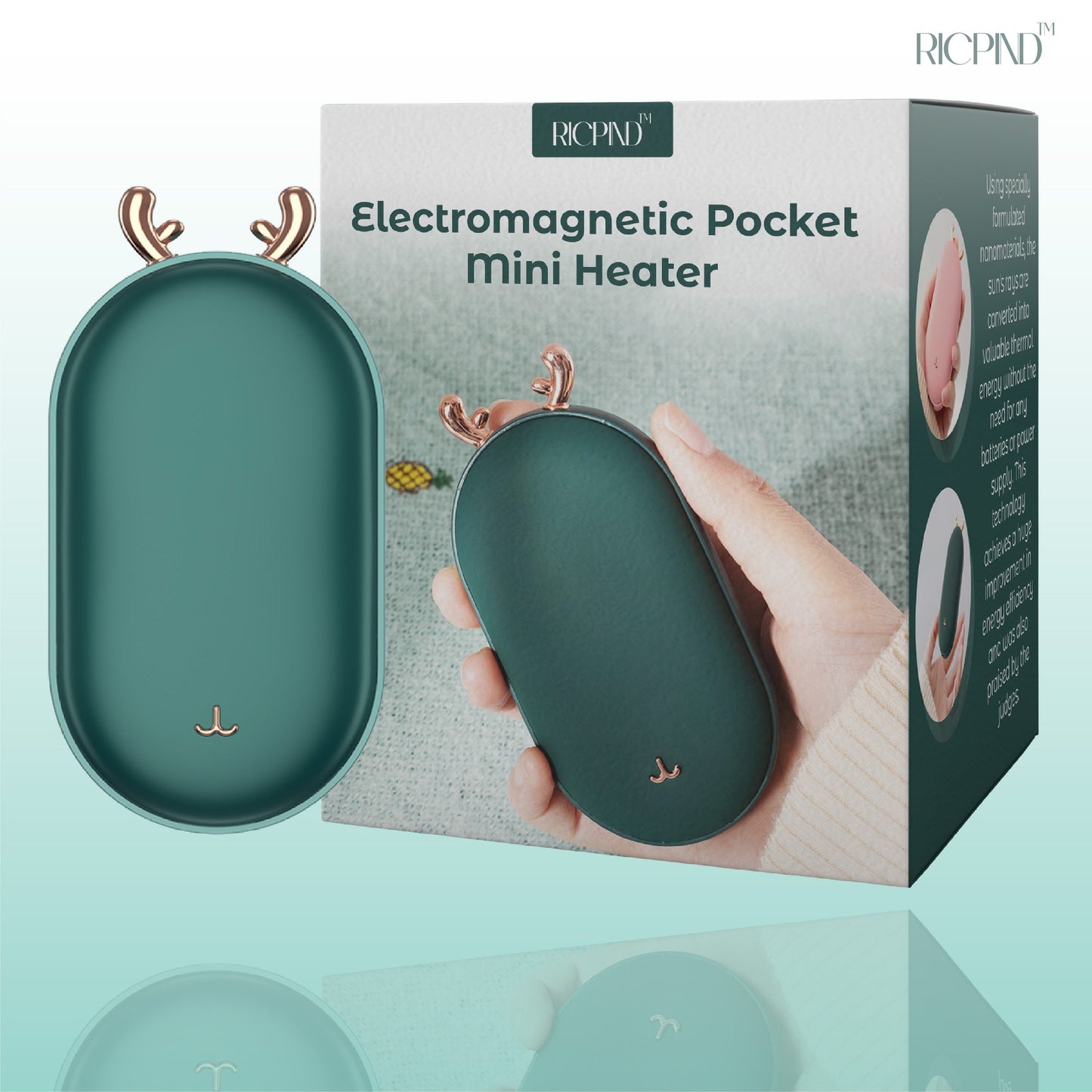 RICPIND Electromagnetic Pocket Mini Heater