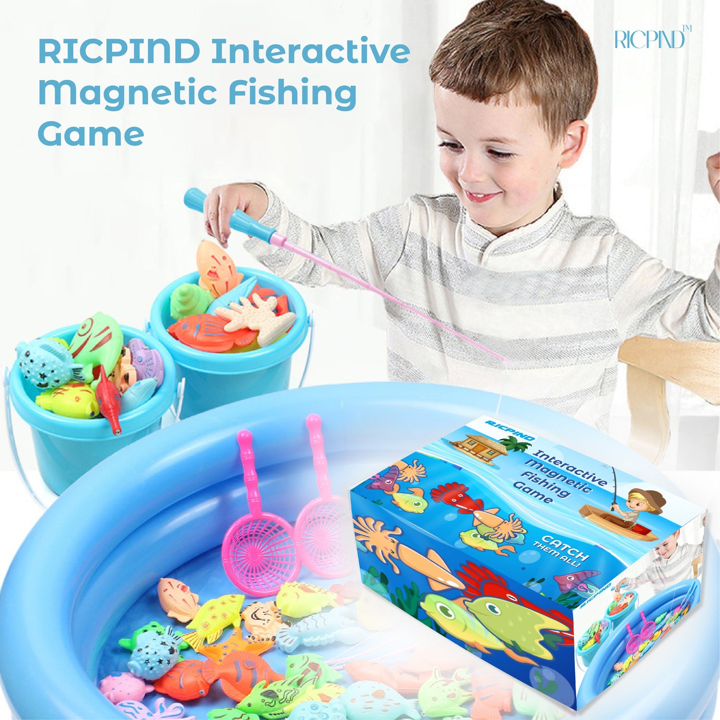 RICPIND Interactive Magnetic Fishing Game