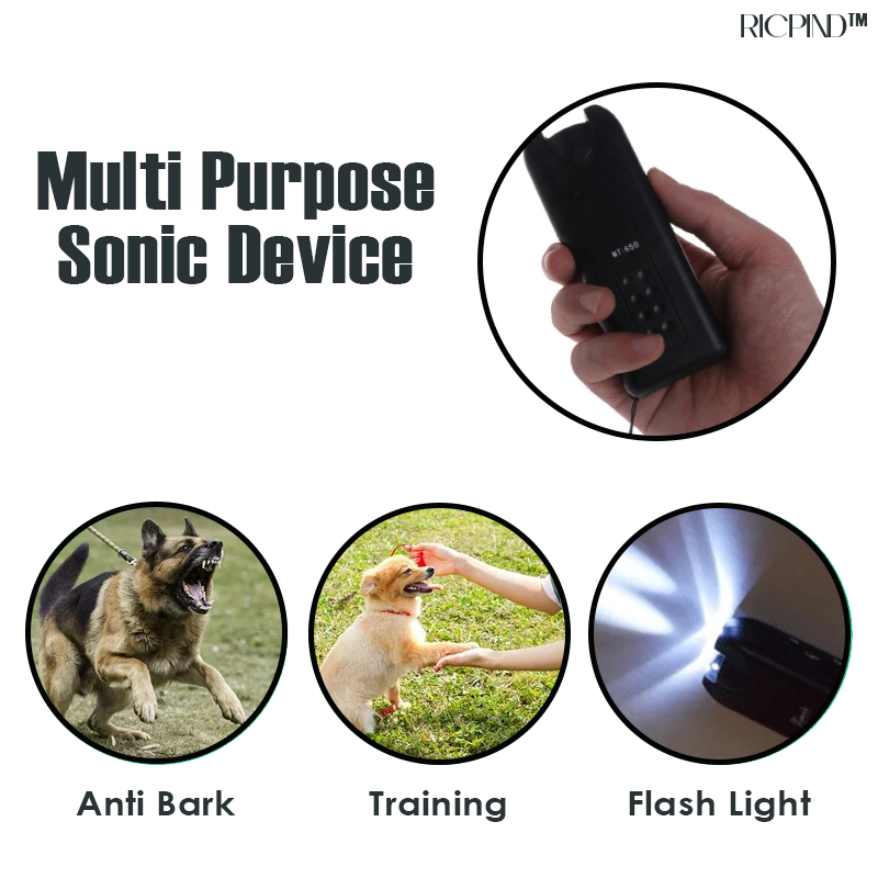 RICPIND PetPulse Sonic Bark Deterrent