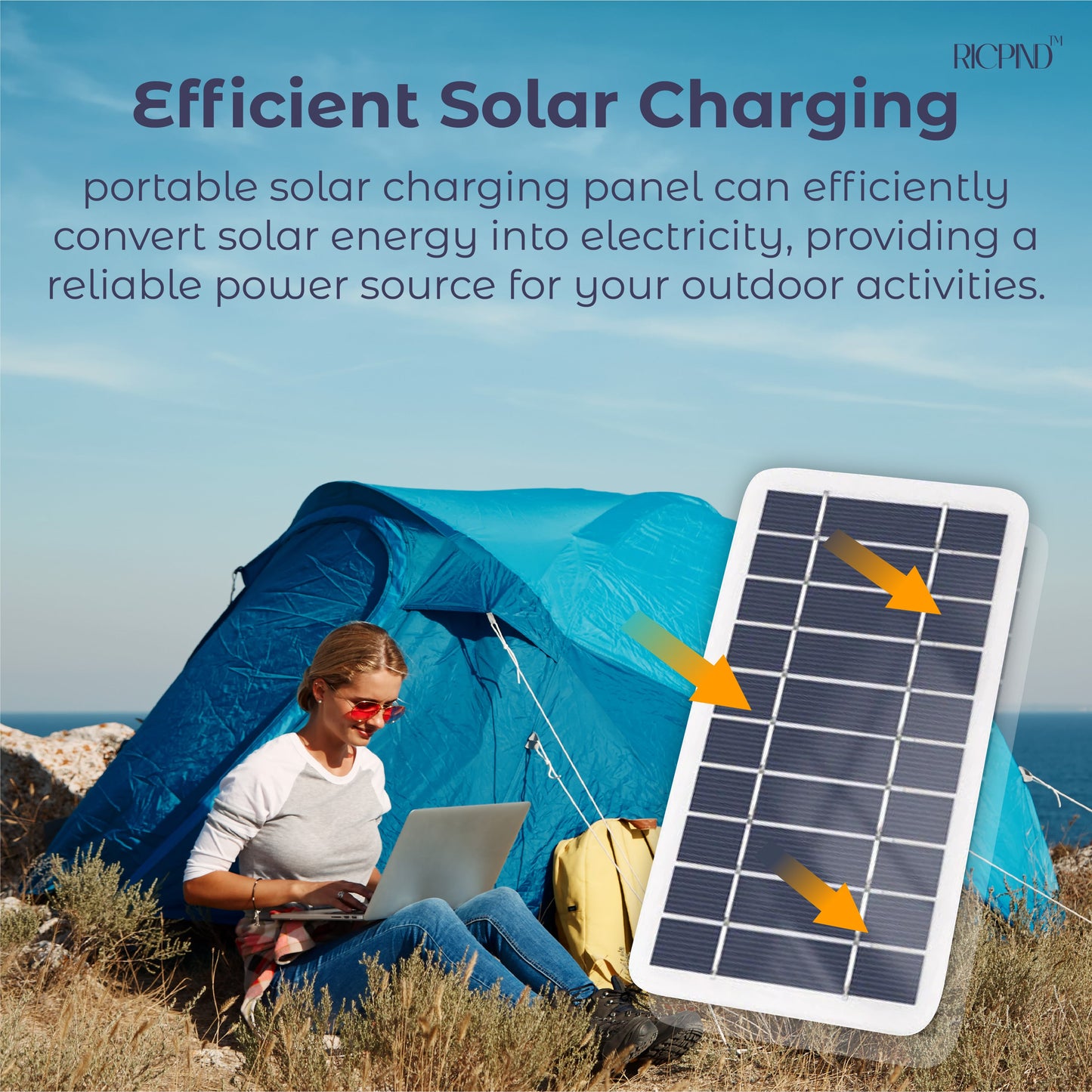 RICPIND Solar Boost Charging Panel