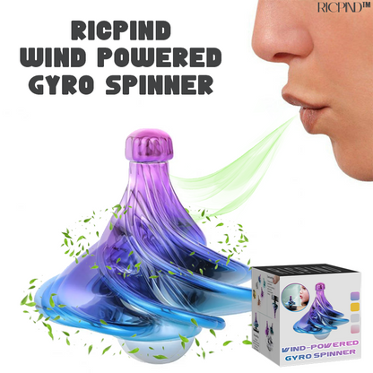 RICPIND Wind-powered Gyro Spinner